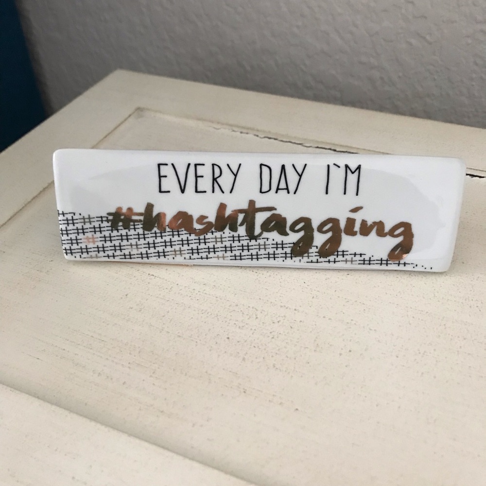 Paperweight / Desk Sign - Picture 3 of 4